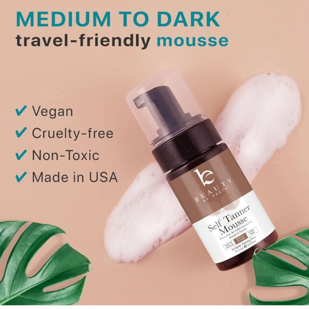 Self Tanner Tanning Mousse Kit 3.3 oz - Picture 5 of 6